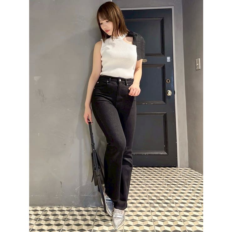 ワンショルリボンノースリトップス | dazzlin | 詳細画像7 