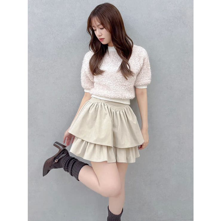 2WAYバックリボンヘアリーニット | dazzlin | 詳細画像19 