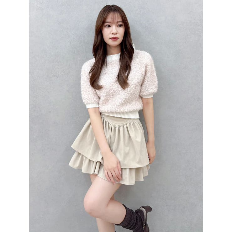 2WAYバックリボンヘアリーニット | dazzlin | 詳細画像20 