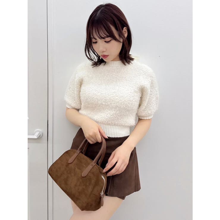 2WAYバックリボンヘアリーニット | dazzlin | 詳細画像25 