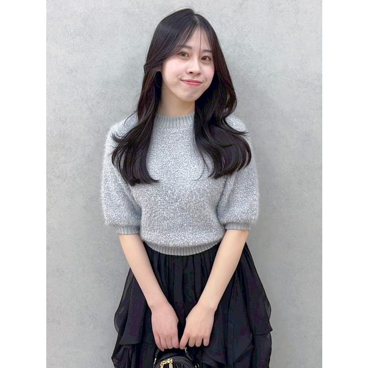 2WAYバックリボンヘアリーニット | dazzlin | 詳細画像29 