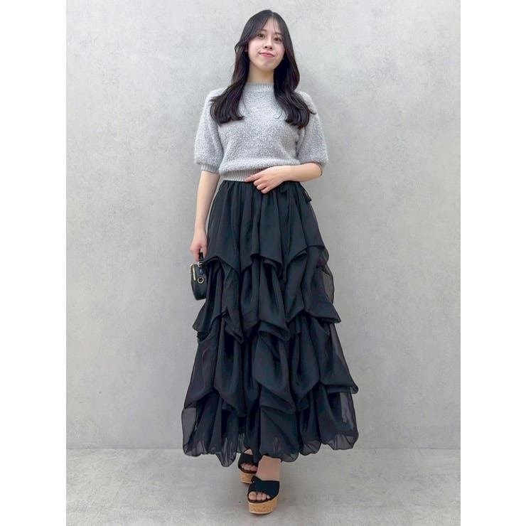 2WAYバックリボンヘアリーニット | dazzlin | 詳細画像35 