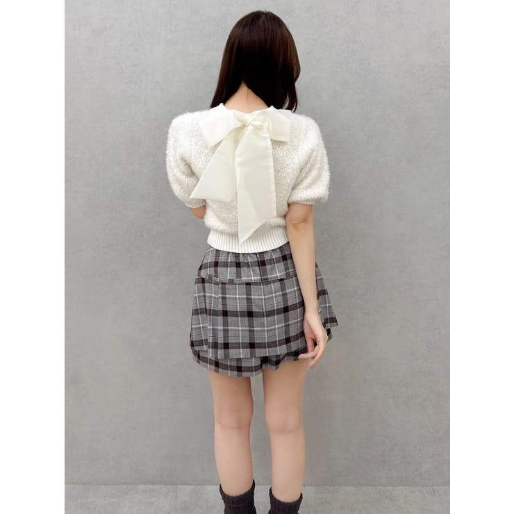 2WAYバックリボンヘアリーニット | dazzlin | 詳細画像38 