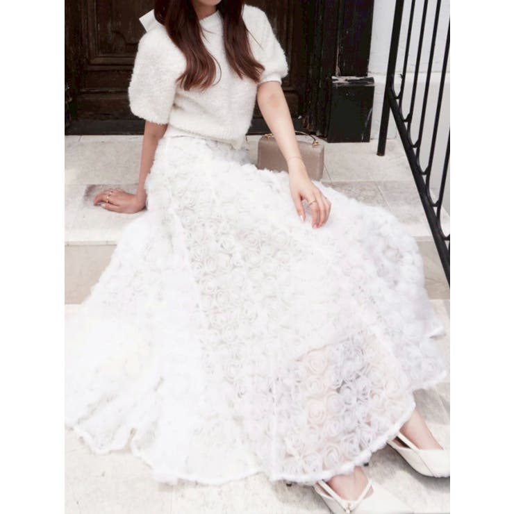 2WAYバックリボンヘアリーニット | dazzlin | 詳細画像43 