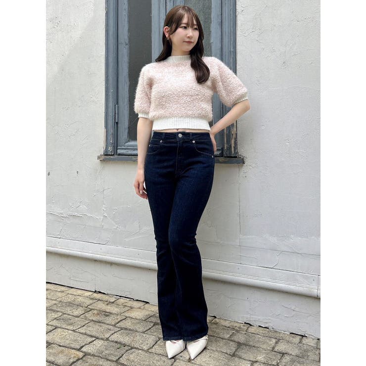 2WAYバックリボンヘアリーニット | dazzlin | 詳細画像7 