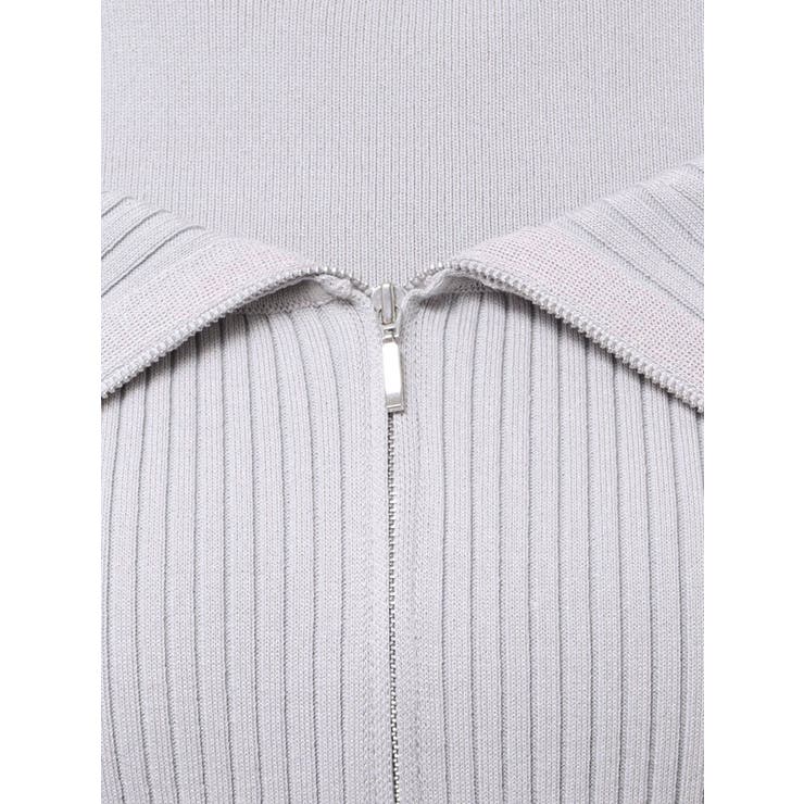 ビッグカラーレイヤードリブニット | dazzlin | 詳細画像36 