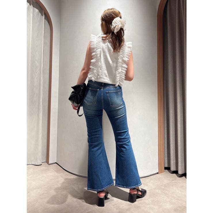 フリルギャザードッキングカットソー | dazzlin | 詳細画像19 