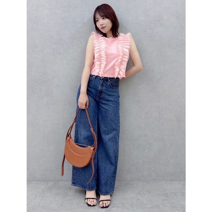 フリルギャザードッキングカットソー | dazzlin | 詳細画像30 