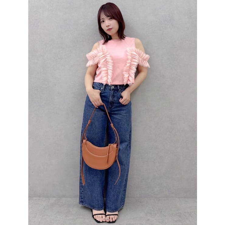 フリルギャザードッキングカットソー | dazzlin | 詳細画像33 