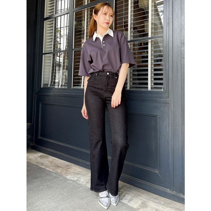 ラガーオーバーシャツ | dazzlin | 詳細画像16 