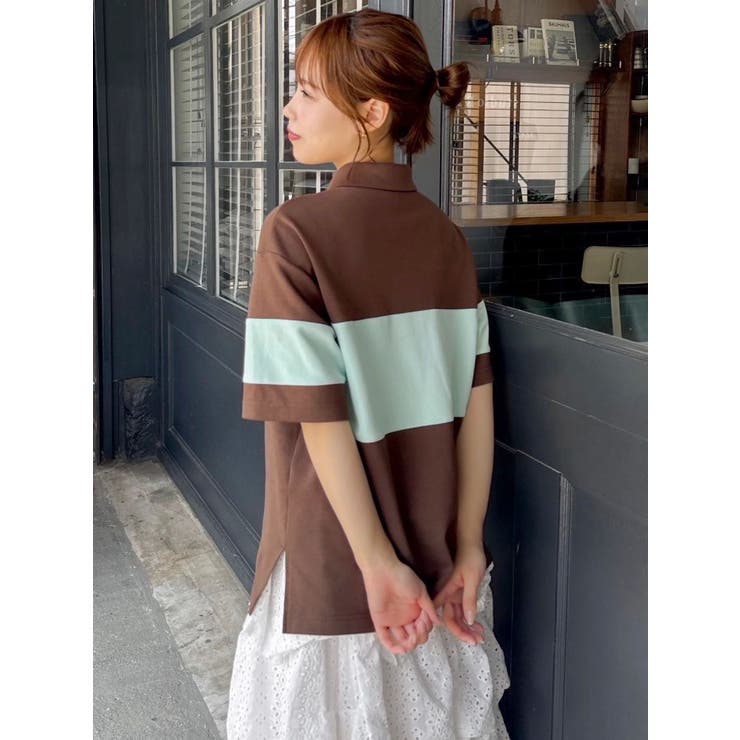 ラガーオーバーシャツ | dazzlin | 詳細画像17 