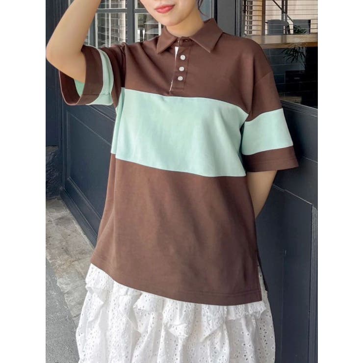 ブラウン | ラガーオーバーシャツ | dazzlin