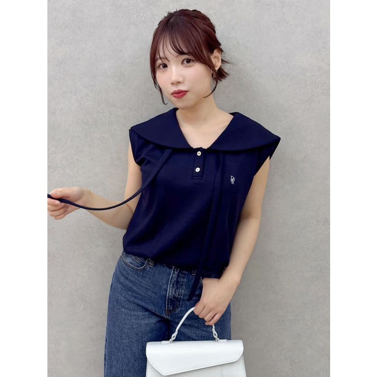 【WEB限定追加】セーラーカラースウェット | dazzlin | 詳細画像12 