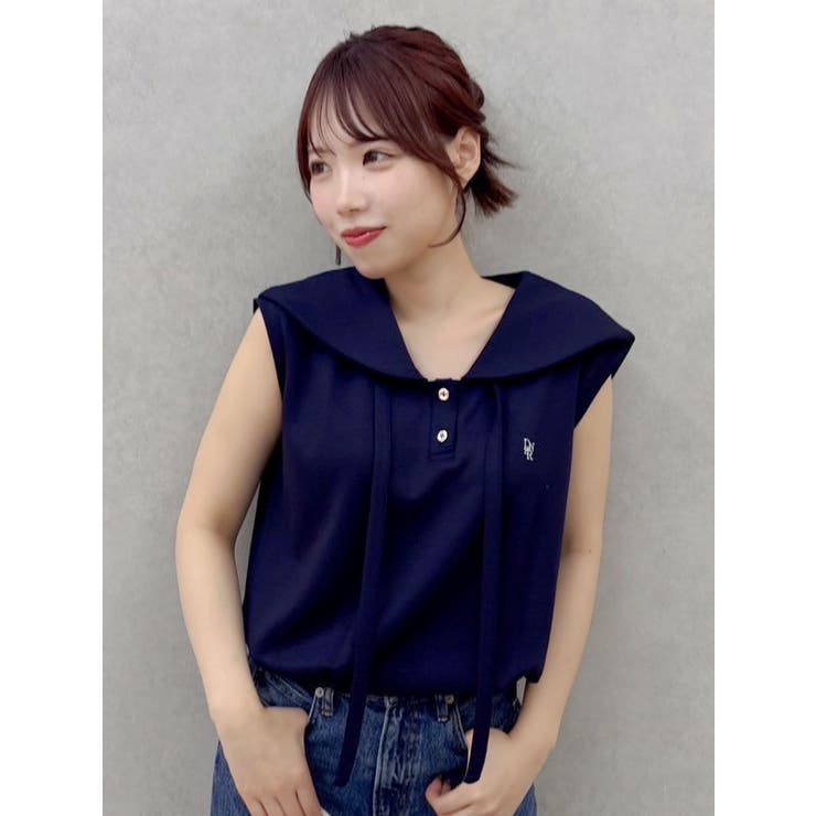 【WEB限定追加】セーラーカラースウェット | dazzlin | 詳細画像14 