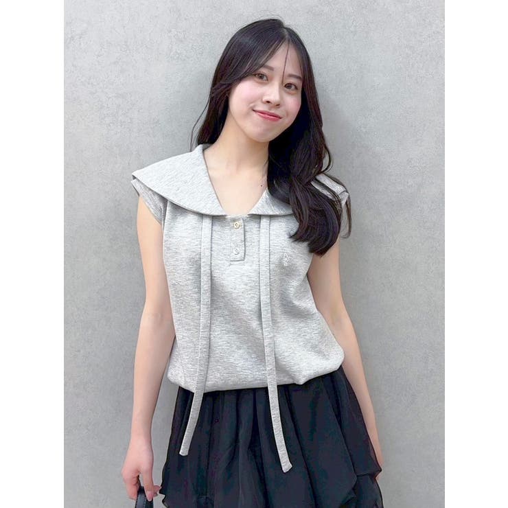 【WEB限定追加】セーラーカラースウェット | dazzlin | 詳細画像20 