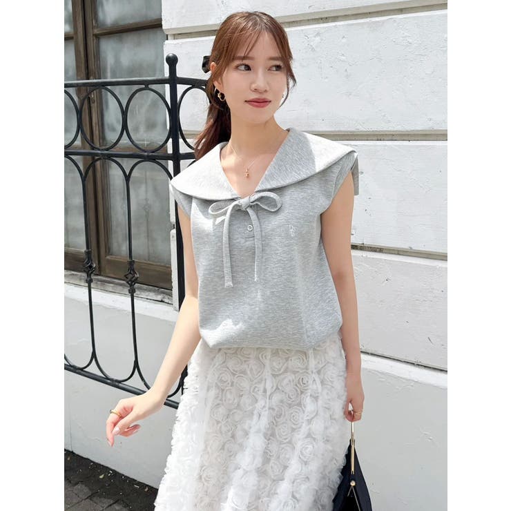 【WEB限定追加】セーラーカラースウェット | dazzlin | 詳細画像26 