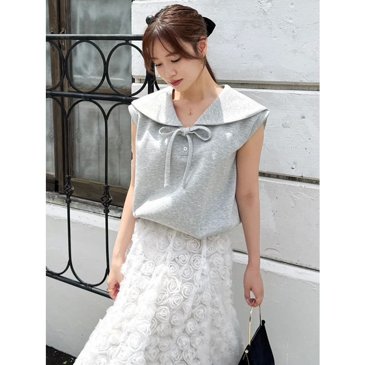 【WEB限定追加】セーラーカラースウェット | dazzlin | 詳細画像27 