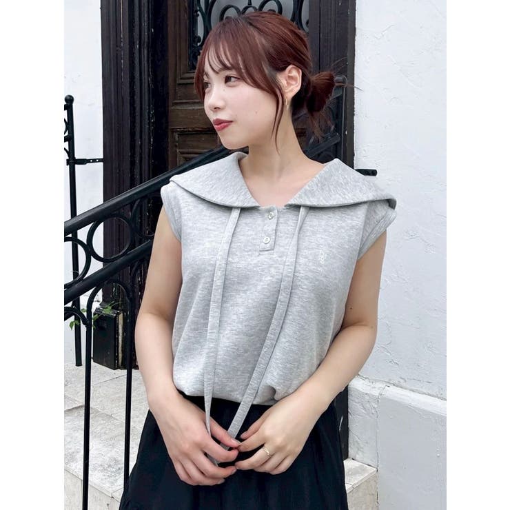 【WEB限定追加】セーラーカラースウェット | dazzlin | 詳細画像32 