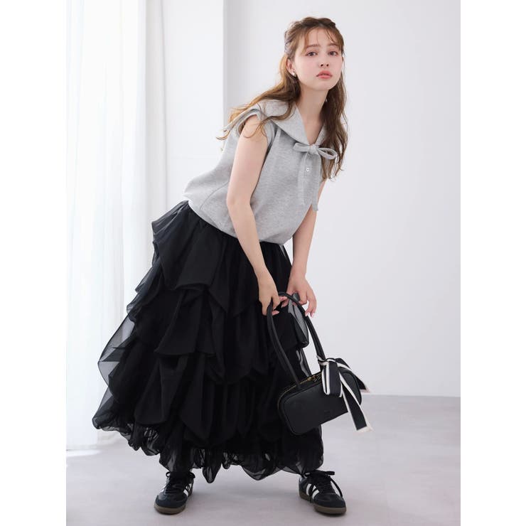 【WEB限定追加】セーラーカラースウェット | dazzlin | 詳細画像5 