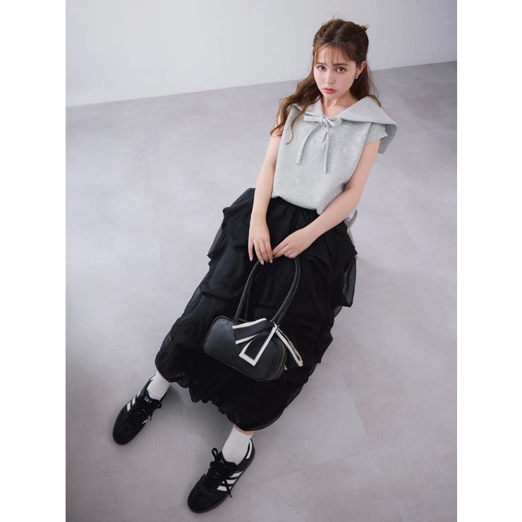 【WEB限定追加】セーラーカラースウェット | dazzlin | 詳細画像6 