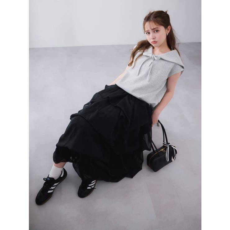 【WEB限定追加】セーラーカラースウェット | dazzlin | 詳細画像7 