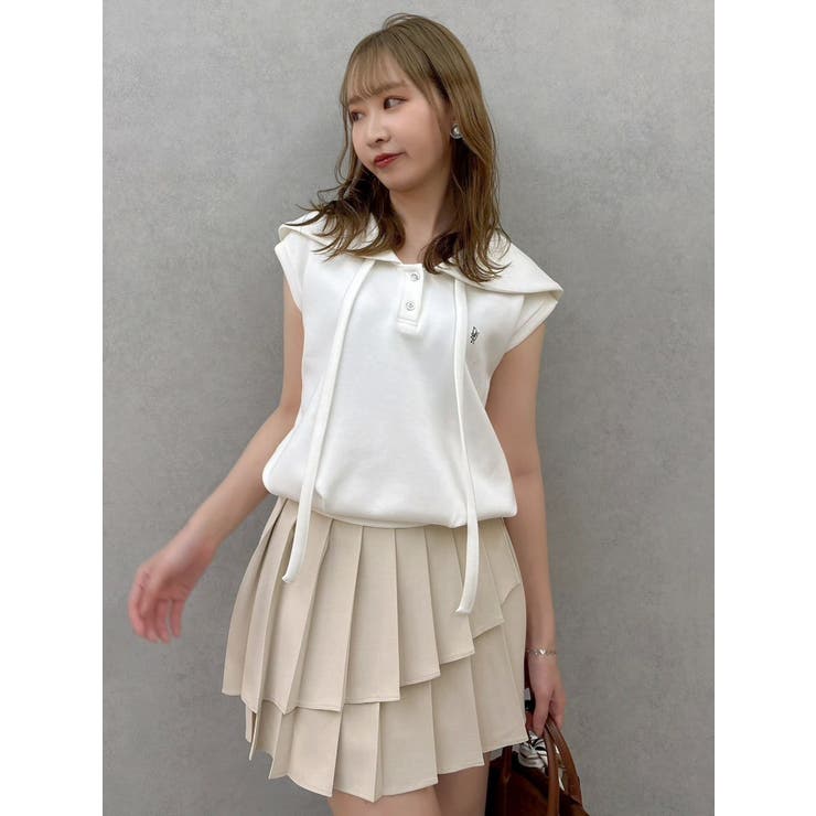 【WEB限定追加】セーラーカラースウェット | dazzlin | 詳細画像8 