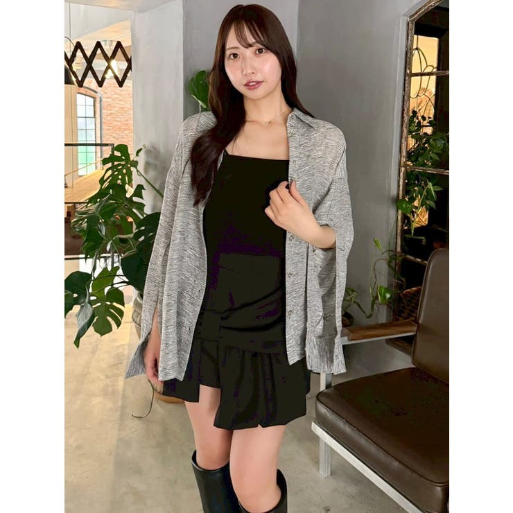 カップ付インナーキャミソール | dazzlin | 詳細画像4 