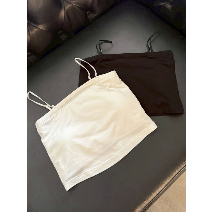 オフホワイト | カップ付インナーキャミソール | dazzlin