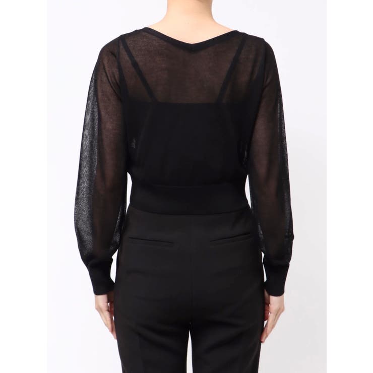 ラメシアーシンプルニットカーディガン | dazzlin | 詳細画像16 