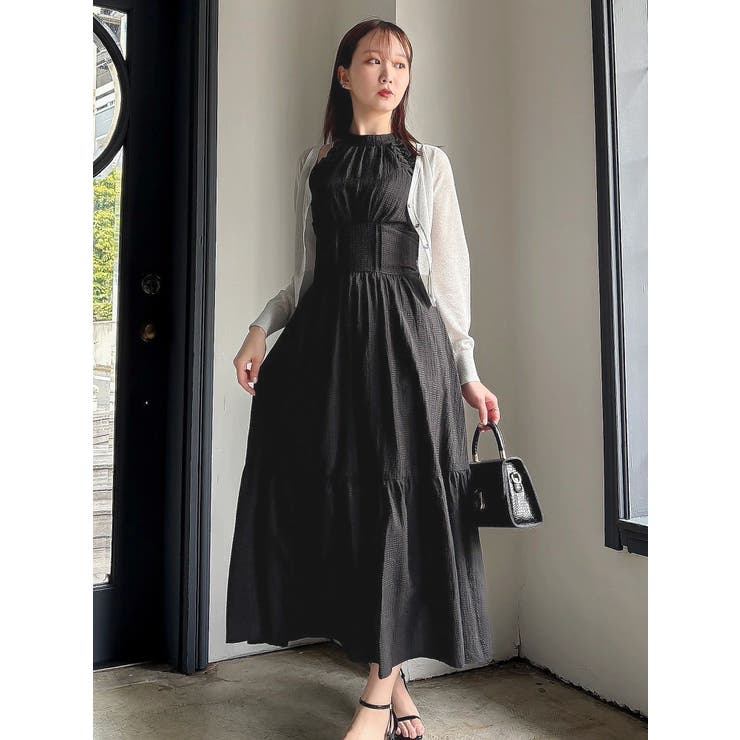 ラメシアーシンプルニットカーディガン | dazzlin | 詳細画像7 