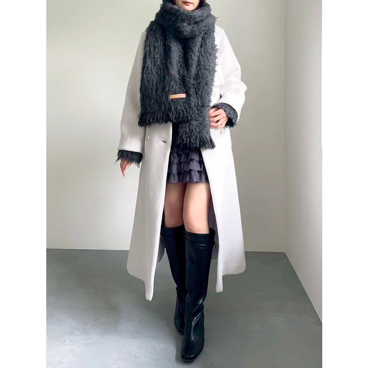 2WAYカラーレディウールコート | dazzlin | 詳細画像10 