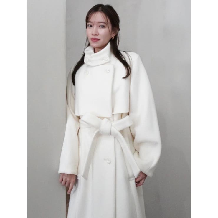 2WAYカラーレディウールコート | dazzlin | 詳細画像19 