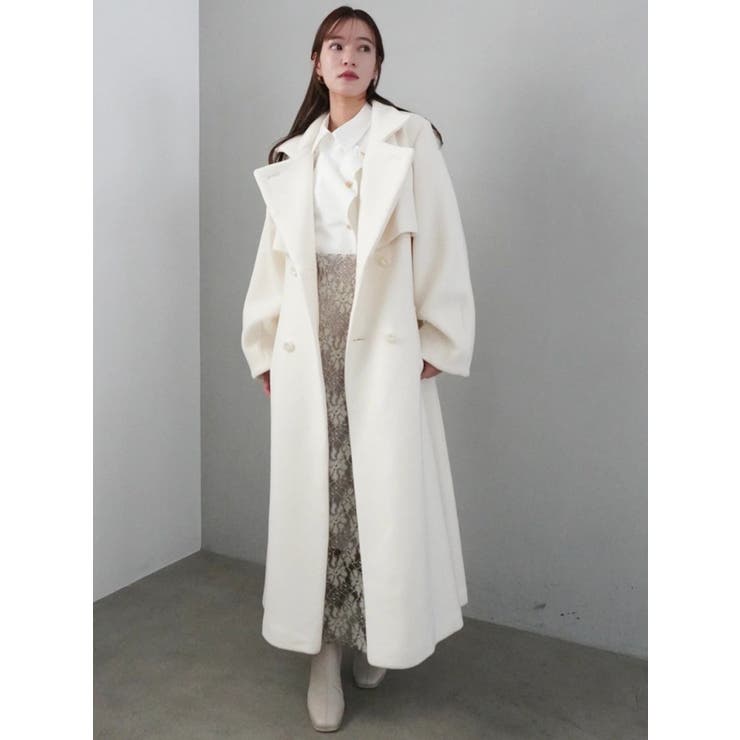 2WAYカラーレディウールコート | dazzlin | 詳細画像21 