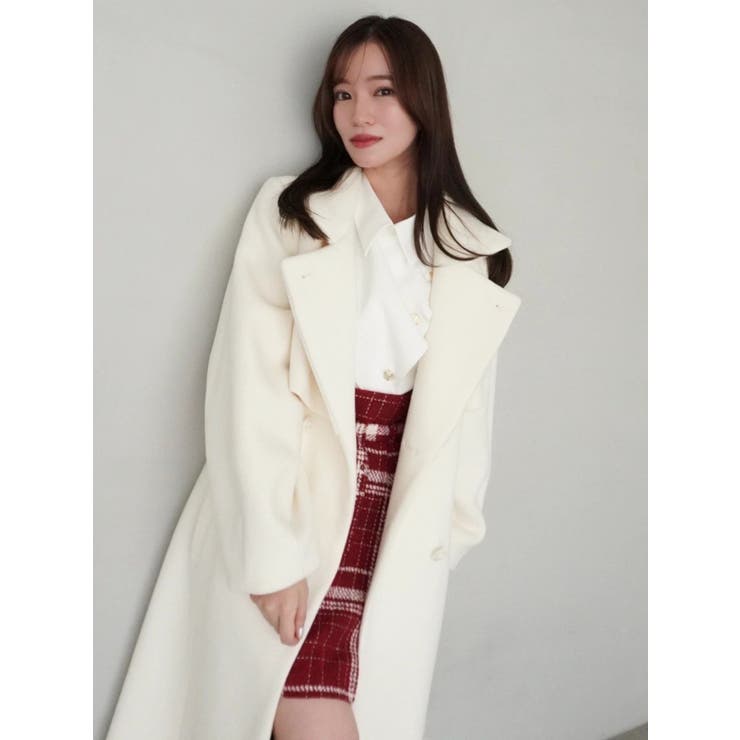 2WAYカラーレディウールコート | dazzlin | 詳細画像23 