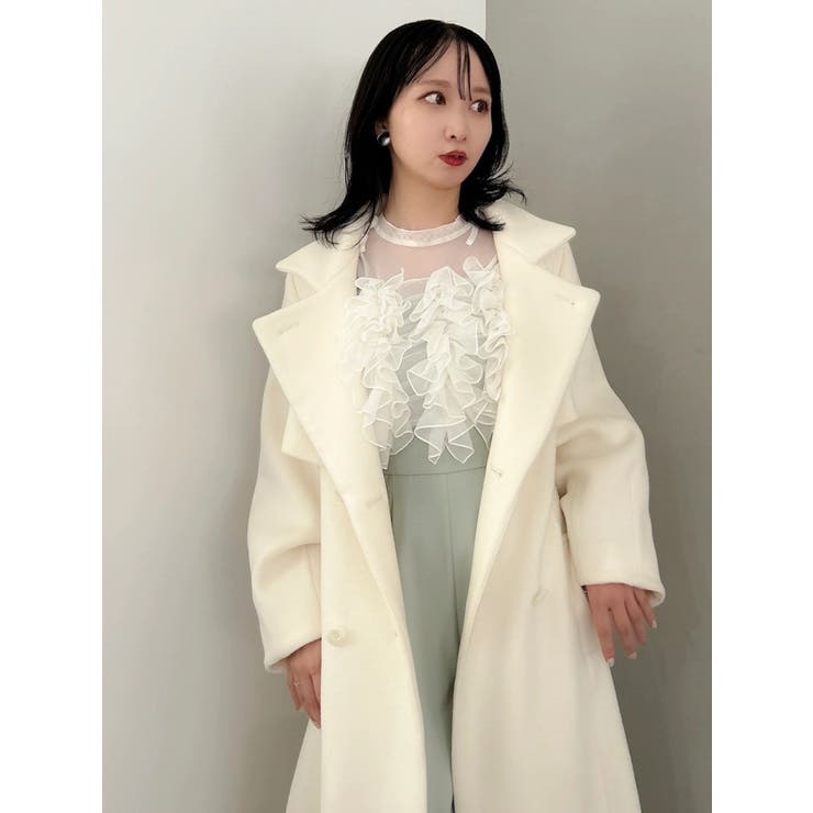 2WAYカラーレディウールコート | dazzlin | 詳細画像28 