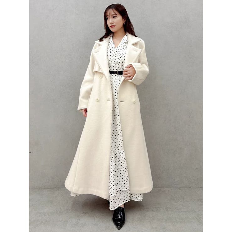 2WAYカラーレディウールコート | dazzlin | 詳細画像29 