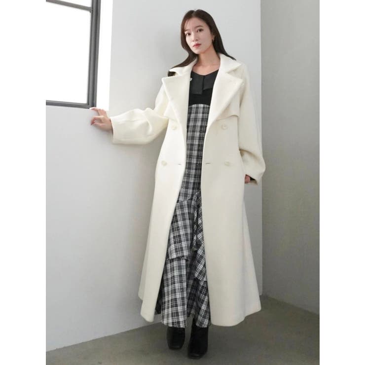 2WAYカラーレディウールコート | dazzlin | 詳細画像32 