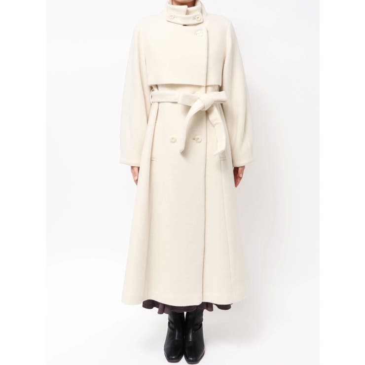 2WAYカラーレディウールコート | dazzlin | 詳細画像34 