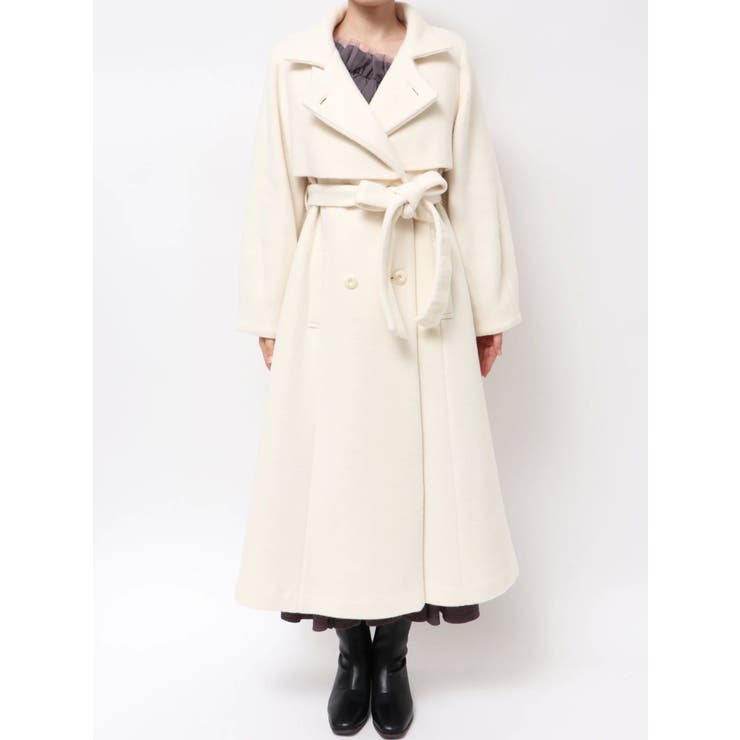 2WAYカラーレディウールコート | dazzlin | 詳細画像43 