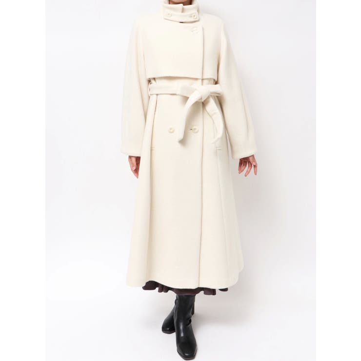 2WAYカラーレディウールコート | dazzlin | 詳細画像48 