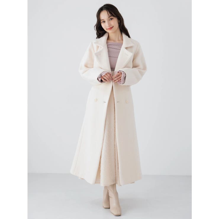 2WAYカラーレディウールコート | dazzlin | 詳細画像5 