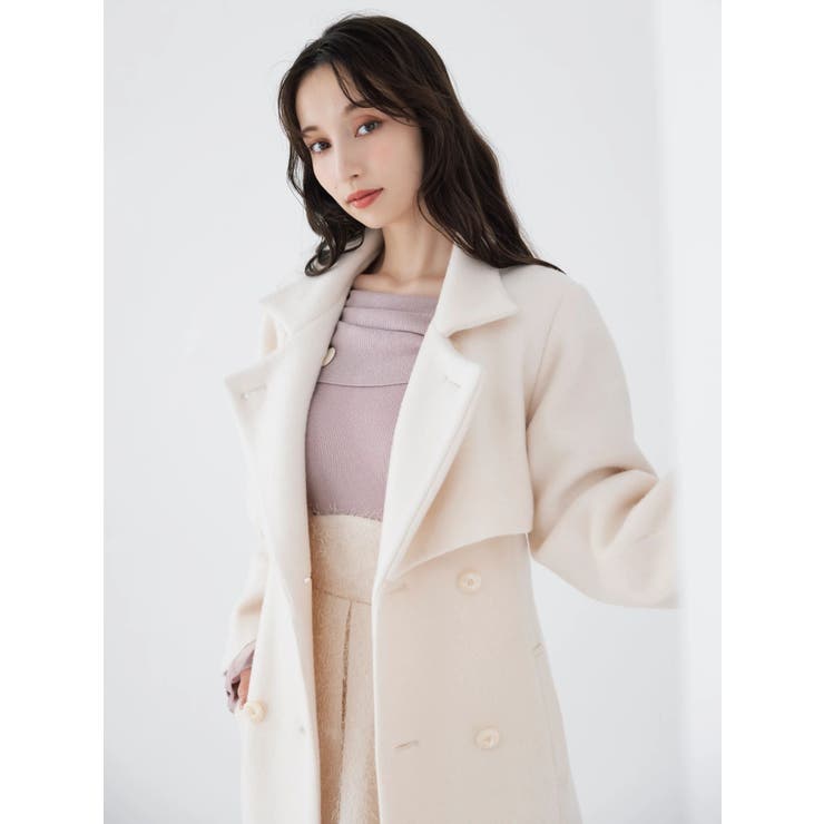 2WAYカラーレディウールコート | dazzlin | 詳細画像6 