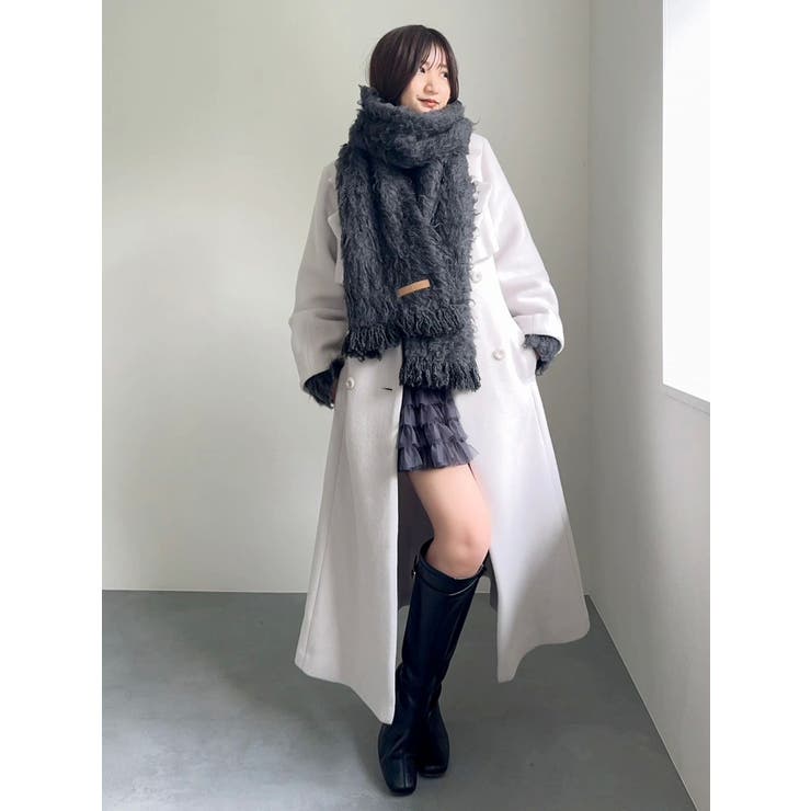 2WAYカラーレディウールコート | dazzlin | 詳細画像7 