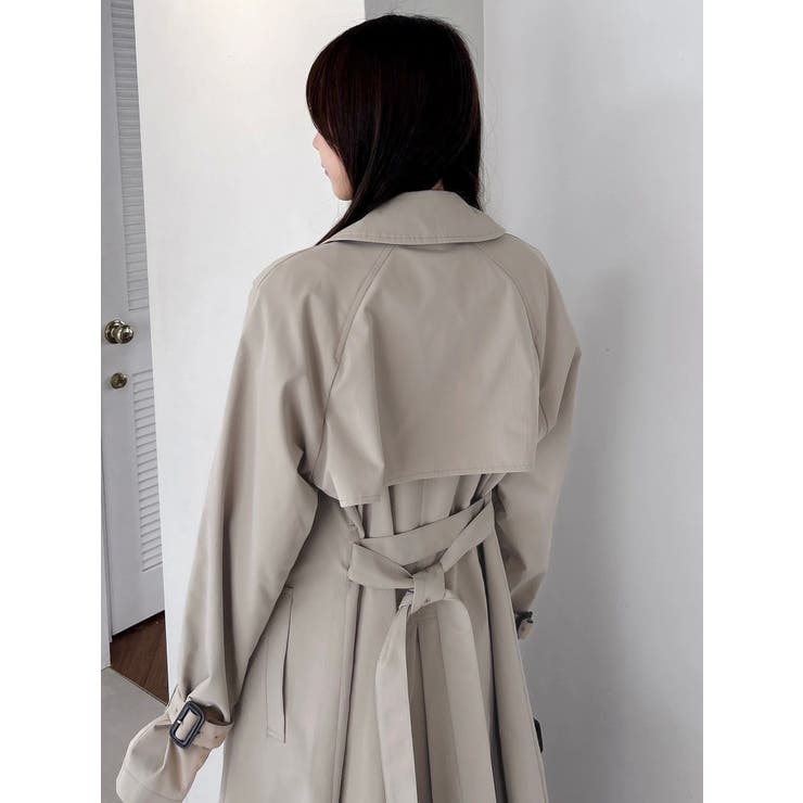 【藤井サチコラボ】ケープ付2WAYトレンチコート | dazzlin | 詳細画像25 