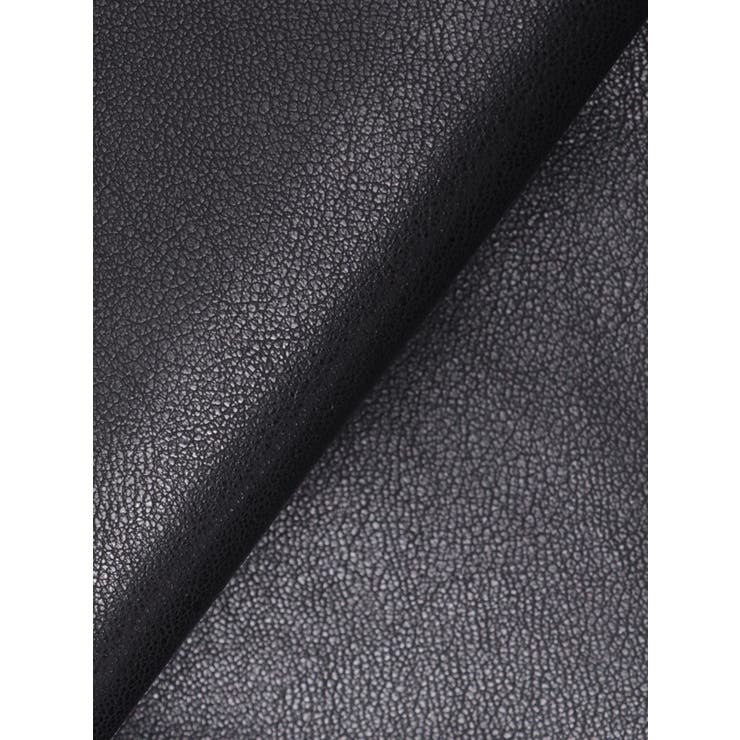 ウエストシェイプフェイクレザージャケット | dazzlin | 詳細画像24 