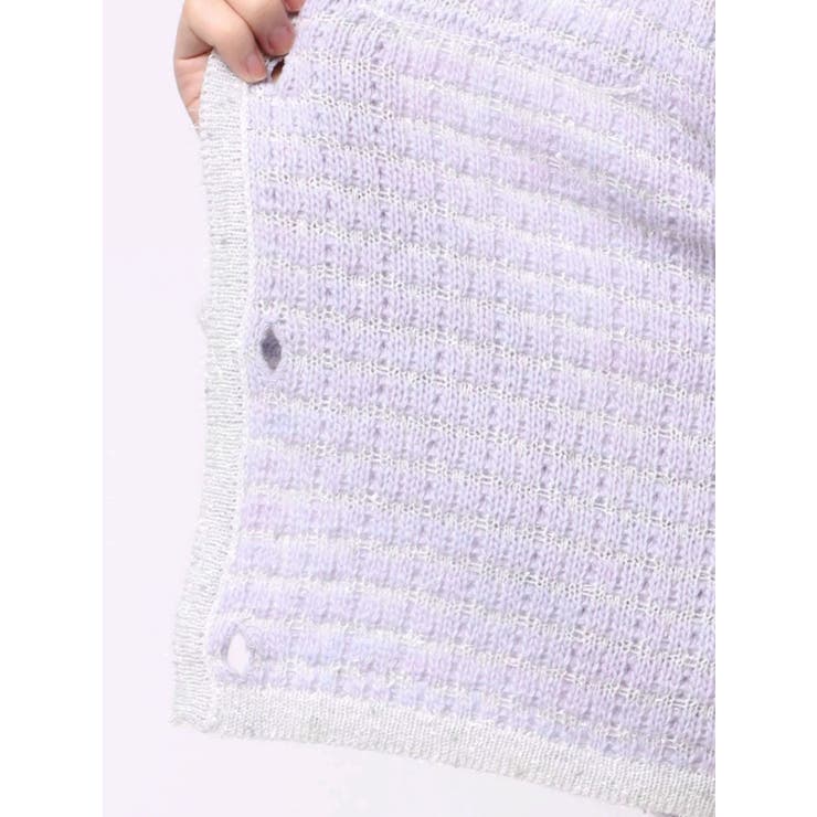 ツイードライクショートニットジャケット | dazzlin | 詳細画像41 