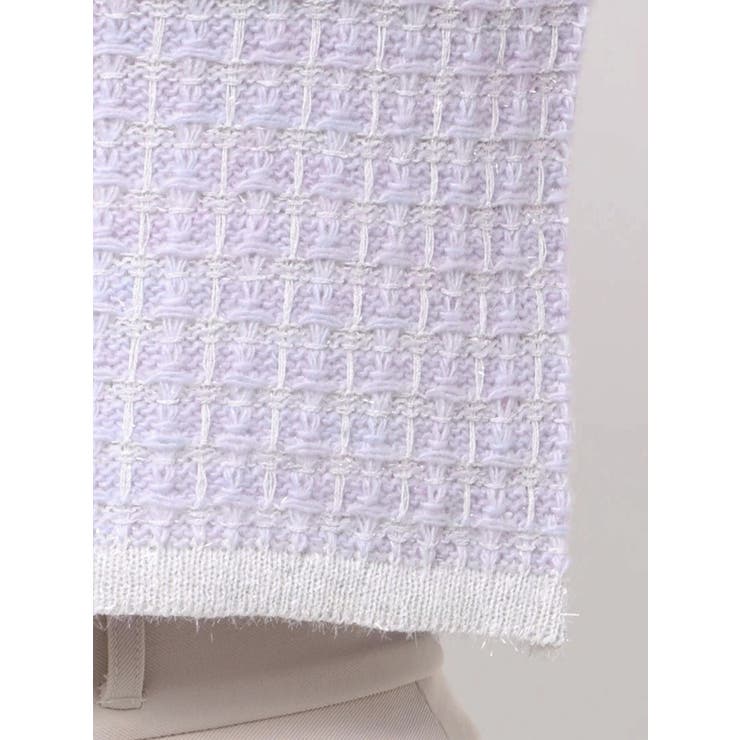 ツイードライクショートニットジャケット | dazzlin | 詳細画像42 