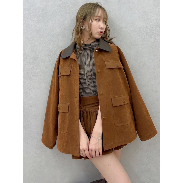 【セットアップ対応】ポケットオーバーブルゾン | dazzlin | 詳細画像18 