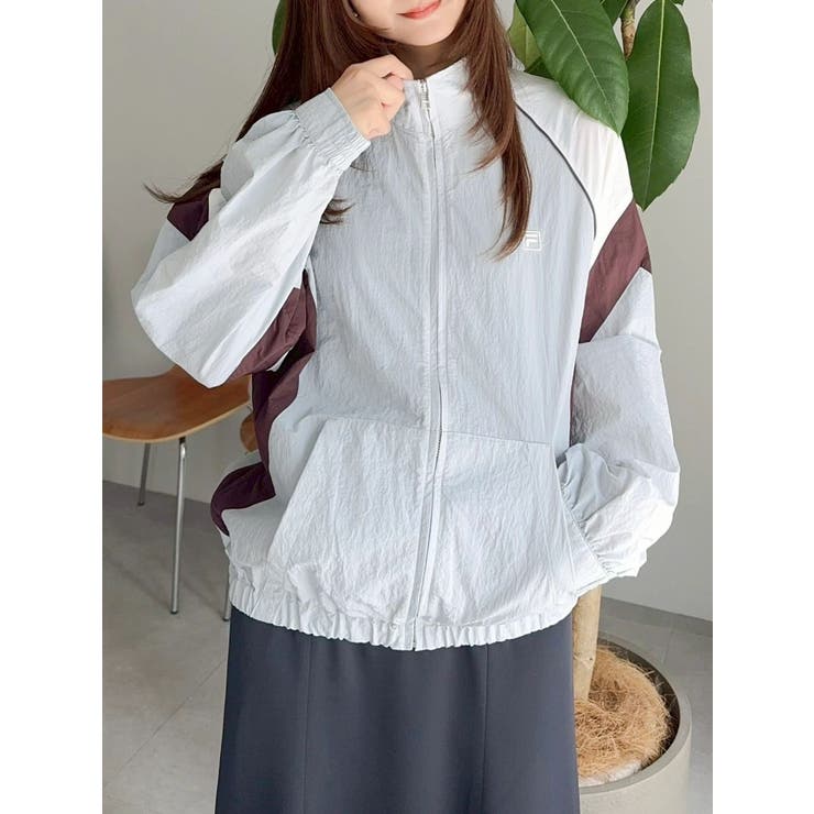 【FILA別注】バイカラースイッチングミドルブルゾン | dazzlin | 詳細画像13 