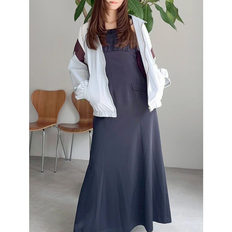 【FILA別注】バイカラースイッチングミドルブルゾン | dazzlin | 詳細画像17 